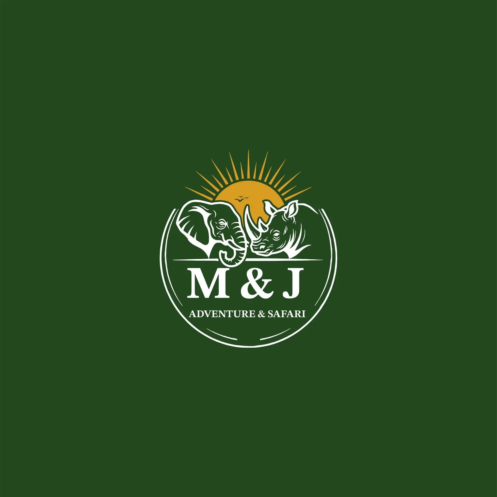 M&J Adventures brand identity, image 1