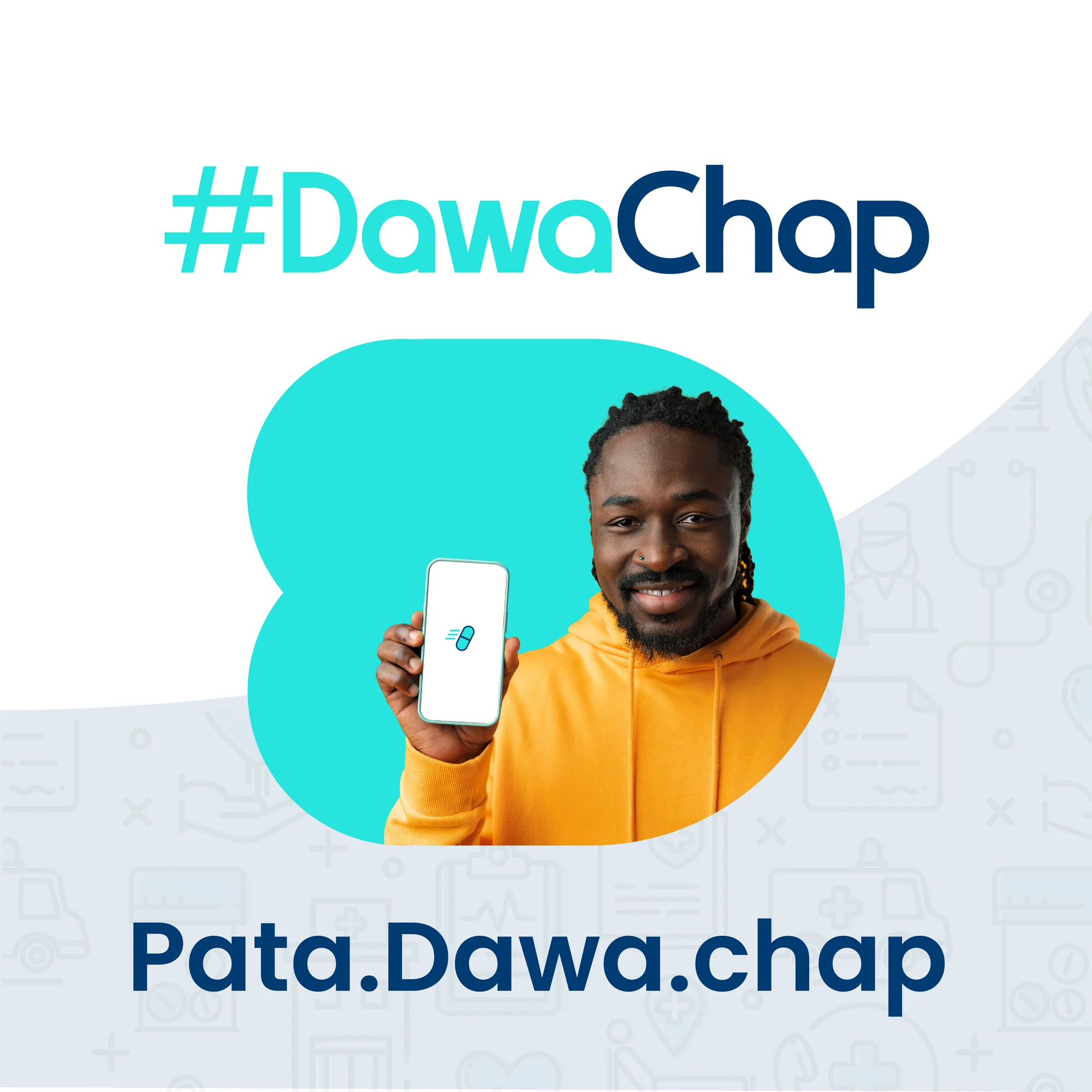 DawaChap logo concept variation
